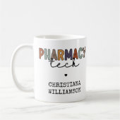 Mug Technicien en pharmacie sur mesure (Gauche)