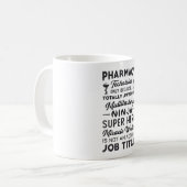 Mug Technicien en pharmacie Tech Hero Médecine Pharmac (Devant gauche)