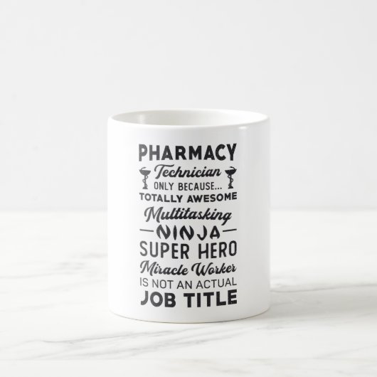 Mug Technicien en pharmacie Tech Hero Médecine Pharmac (Centre)