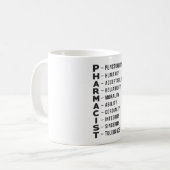 Mug Technicien en pharmacie Tech Pharmacist Medicine (Devant gauche)