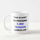 Mug technicien en radiographie, génial (Gauche)
