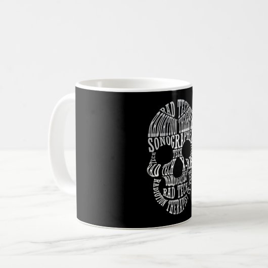 Mug Technicien en radiologie Technique Rad Tech Techno (Devant gauche)