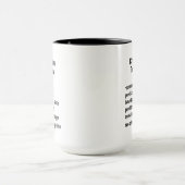 Mug Technicien en scène de crime amusant Définition ca (Centre)