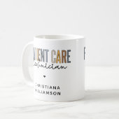 Mug Technicien en soins aux patients sur mesure Cadeau (Devant gauche)