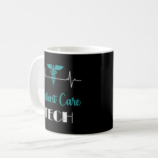 Mug Technicien en soins aux patients Technique de soin (Devant gauche)