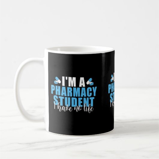 Mug Technicien étudiant en pharmacie Pharmaciste Médic (Gauche)