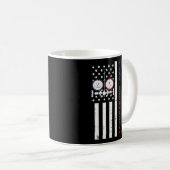 Mug Technicien Hvac Drapeau Américain Fier Usa Hvac Te (Devant droit)