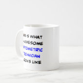 Mug technicien optométrique, génial (Devant gauche)