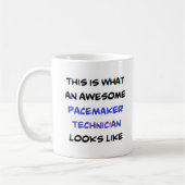 Mug technicien pacemaker, génial (Gauche)