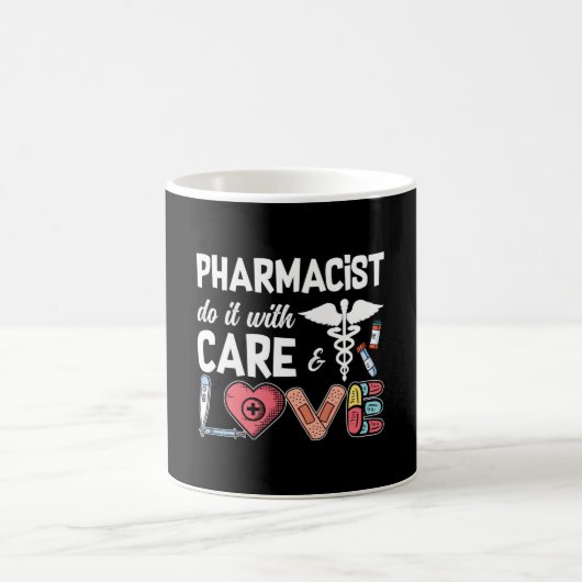 Mug Technicien Pharmaceutique Pharmacien Le Faire Avec (Centre)