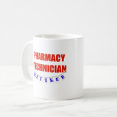 MUG TECHNICIEN RETRAITÉ DE PHARMACIE (Devant gauche)
