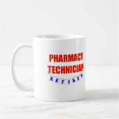 MUG TECHNICIEN RETRAITÉ DE PHARMACIE (Gauche)