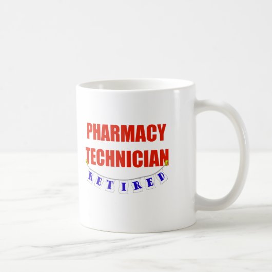 MUG TECHNICIEN RETRAITÉ DE PHARMACIE (Droite)
