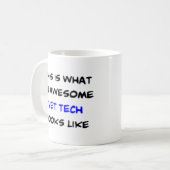 Mug technicien vétérinaire, génial (Devant gauche)