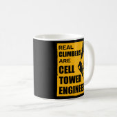 Mug Techniciens de la tour de cellules Électriciens To (Devant droit)