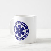 MUG TECHNICIENS MÉDICALE EMT DE SECOURS (Devant gauche)