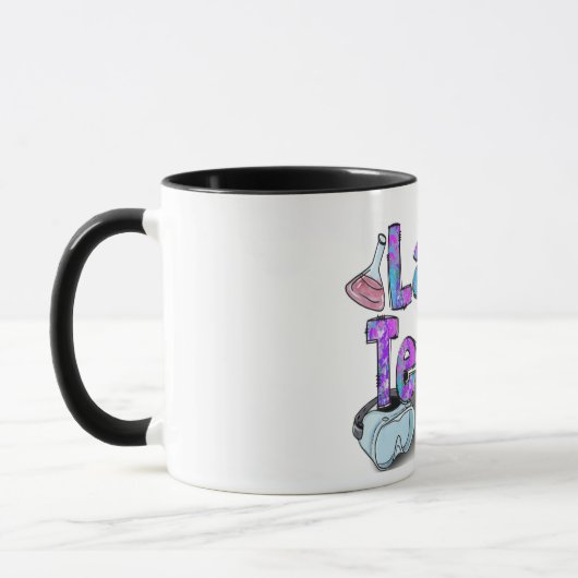 Mug Technique de laboratoire mignonne (Gauche)