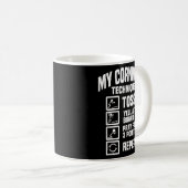 Mug Technique de perçage de Cornhole Technique de perç (Devant droit)