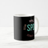 Mug Technique de traitement stérile Technique de trait (Devant droit)