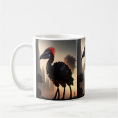 Mug "Techno-Feathers : Le robot futuriste Emu" (Gauche)