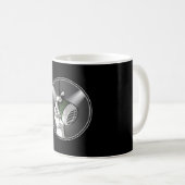 Mug Techno Music DJ Rave Electro Trance Idée cadeau (Devant droit)