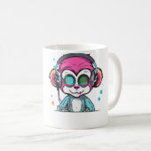 Mug Techno Party Singe Edm Rave (Devant droit)