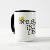 Mug Technoblade ne meurt jamais (Devant gauche)