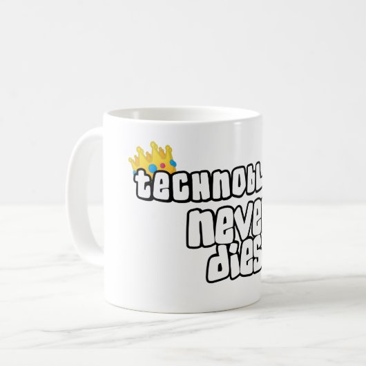 Mug Technoblade ne meurt jamais (Devant gauche)