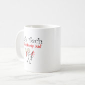 Mug Technologie de laboratoire "c'est un travail (Devant gauche)