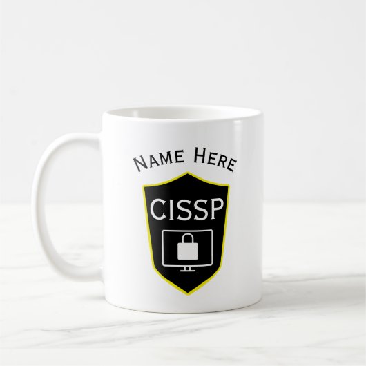 Mug Technologie de l'information Certification CISSP (Gauche)