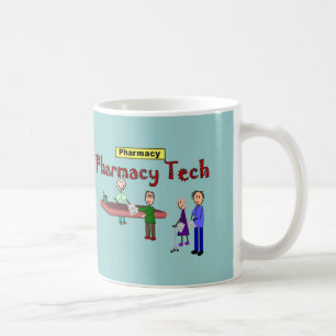 Mug Technologie de pharmacie avec la conception de