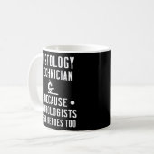 Mug Technologie d'histologie parce que les pathologist (Devant gauche)