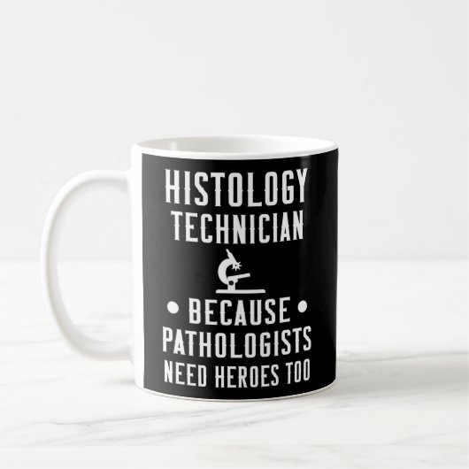 Mug Technologie d'histologie parce que les pathologist (Gauche)