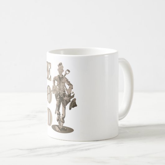 Mug Technologie marine d'EOD (Devant droit)