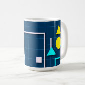 Mug Technologie Moderne Géométrique (Devant droit)