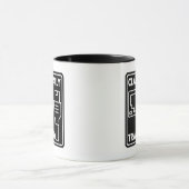 Mug Technologie rétro Ethernet traditionnelle (Centre)