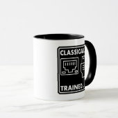 Mug Technologie rétro Ethernet traditionnelle (Devant droit)