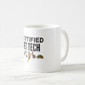 Mug Technologie vétérinaire certifiée (Devant droit)