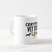 Mug Technologie vétérinaire certifiée (Devant gauche)