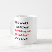 Mug technologue cardiovasculaire, génial (Devant gauche)