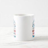 Mug Technologue chirurgical épuisé Funny Scrub Tech (Centre)