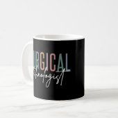 Mug Technologue chirurgical Med Surg Tech Chirurgie Te (Devant gauche)