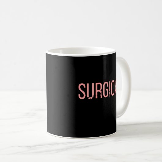 Mug Technologue chirurgical Scrub Tech (Devant droit)