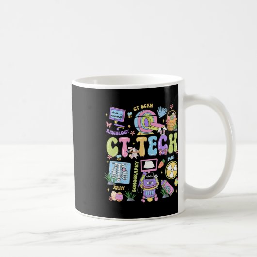 Mug Technologue Ct Joyeux Jour de Pâques Technologue d (Droite)