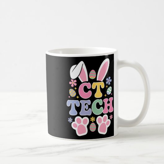 Mug Technologue de numérisation de Pâques Ct Bunny Tec (Droite)