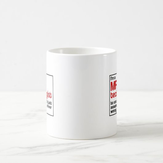 Mug Technologue d'IRM (Centre)