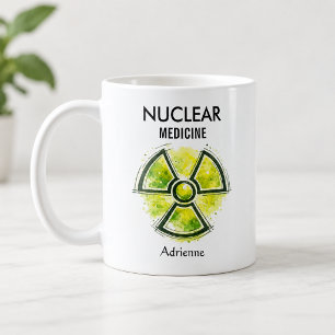 Mug Technologue en médecine nucléaire Équipe Fierté Pe