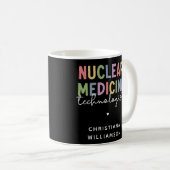 Mug Technologue en médecine nucléaire sur mesure CNMT  (Devant droit)