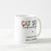 Mug Technologue en numérisation CAT personnalisée Cade (Devant droit)