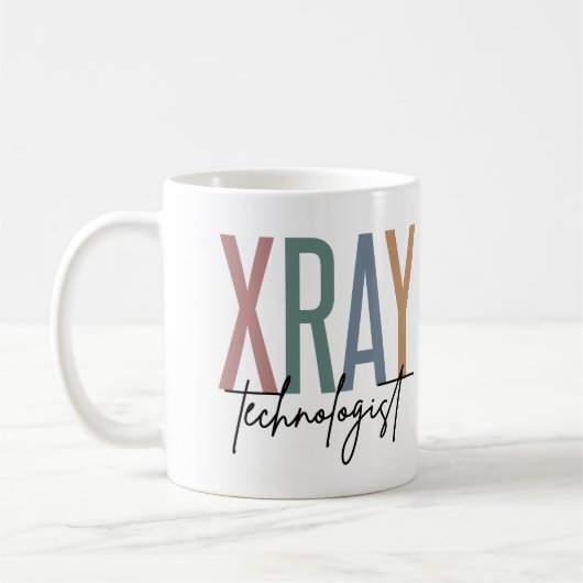 Mug Technologue en radiographie de Xray Tech Cadeaux m (Gauche)